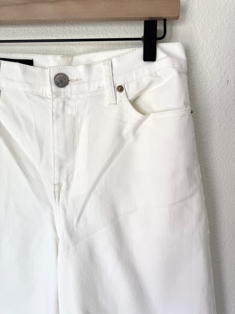 J. Crew White Rayner Wide-Leg High-Rise Jeans - 27 - BNWOT - Picture 5 of 8